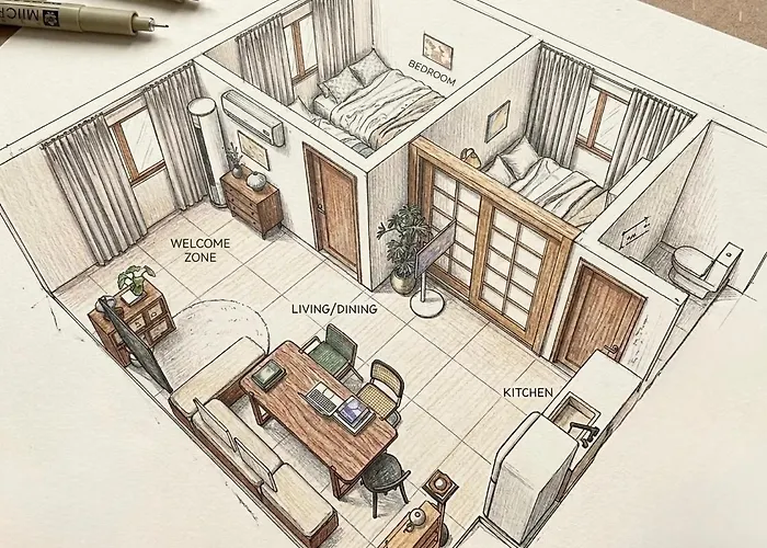 New Listing 5 Min Stn,kspo,seongsu,kidspark Apartamento